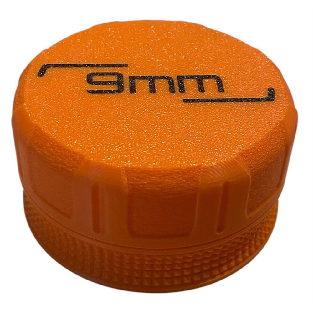 9mm Pocket Ammo Container - Orange - 3312-09